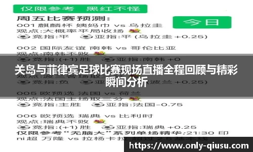 关岛与菲律宾足球比赛现场直播全程回顾与精彩瞬间分析
